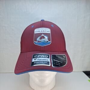 Colorado Avalanche Fanatics Branded Burgundy 2023 NHL Draft Flex Hat Cap M/L